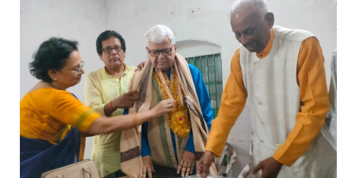 साहित्य मनीषियों का सम्मान समारोह संपन्न