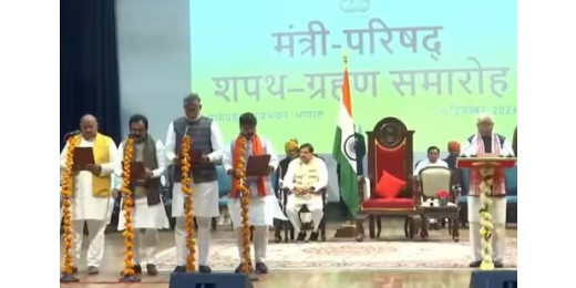 मुख्यमंत्री डॉ. मोहन यादव ने किया अपने मंत्रिमंडल का विस्तार, 28 विधायकों ने ली शपथ