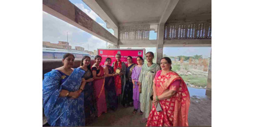 इनरव्हील क्लब द्वारा बैरिया बस स्टैण्ड पर कराया गया ब्रेस्ट फीडिंग रूम का निर्माण