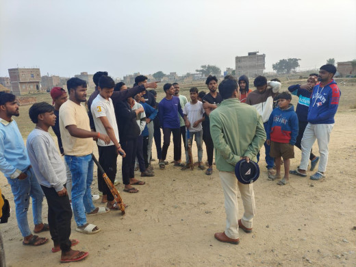 रेलवे सुरक्षा बल ने बच्चों को दी सुरक्षा और कानून की जानकारी