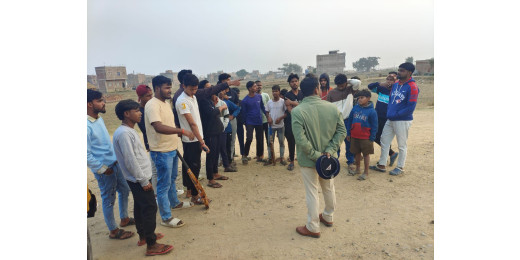 रेलवे सुरक्षा बल ने बच्चों को दी सुरक्षा और कानून की जानकारी