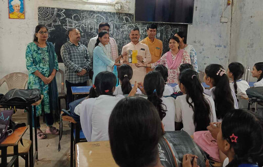 सेवा संकल्प अभियान में छात्रों ने रखे राष्ट्र निर्माण के विचार, विजेताओं को मिला सम्मान