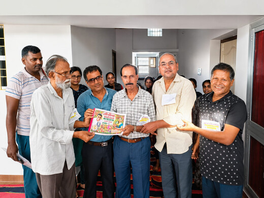 नाट्य अभिनेता अरुण कुमार वर्मा सम्मानित, 47 वर्षों के रंगमंचीय योगदान को मिला सम्मान