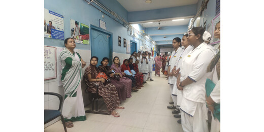 विश्व स्तनपान सप्ताह पर जागरूकता अभियान, नुक्कड़ नाटक से दिया गया स्वास्थ्य का संदेश