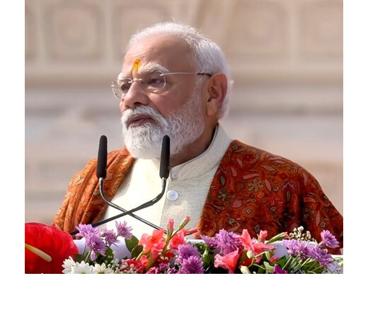 धर्मध्वजा भारतीय सभ्यता के पुनर्जागरण का प्रतीक, सदियों का संकल्प आज सिद्ध : पीएम मोदी