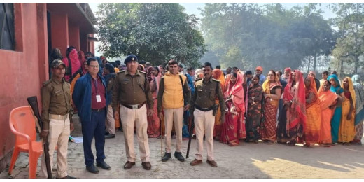 पूर्वी चंपारण में तृतीय चरण का पैक्स चुनाव शांतिपूर्वक संपन्न