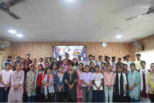 एलएनटी कॉलेज में विज्ञान संकाय का इंडक्शन प्रोग्राम, नई शिक्षा नीति और CBCS से रूबरू हुए छात्र