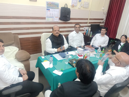 लखीसराय में सुपरवाइजरी कमिटी की बैठक, अधिक से अधिक मामलों के मध्यस्थता से निपटारे पर जोर