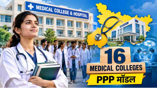 बिहार में अब निजी भागीदारी पर संचालित होंगे 16 मेडिकल कॉलेज, कैबिनेट से मिली मंजूरी