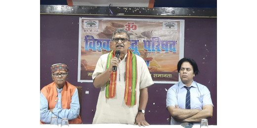 हिंदू समाज को आगे बढ़ाने के लिए सभी लोग मिलकर करें काम : मिलिंद परांडे