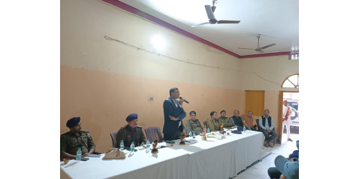 व्यवसायियों की सुरक्षा को लेकर खाटू श्याम मंदिर परिसर में बैठक आयोजित