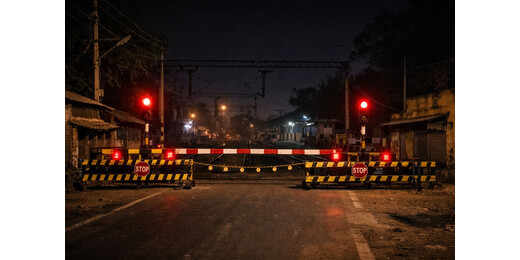 मुजफ्फरपुर में एक रेल फाटक चार रातों तक रहेगा बंद, रात 10 से सुबह 6 बजे तक आवागमन प्रभावित