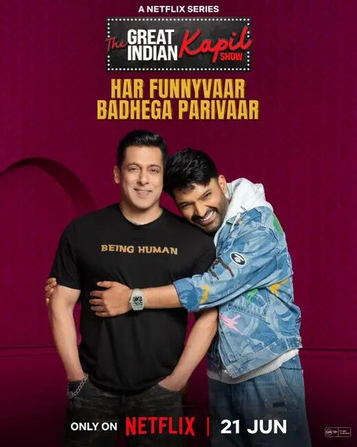 सलमान खान के साथ द ग्रेट इंडियन कपिल शो 3 का धमाकेदार आगाज, पोस्टर हुआ रिलीज़