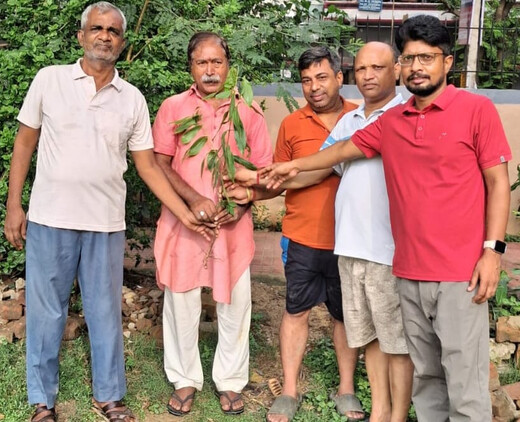 ​परमाणु हमले की बरसी पर पर्यावरण भारती ने पौधारोपण कर दिया शांति और जीवन रक्षा का संदेश