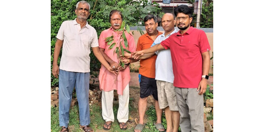 ​परमाणु हमले की बरसी पर पर्यावरण भारती ने पौधारोपण कर दिया शांति और जीवन रक्षा का संदेश