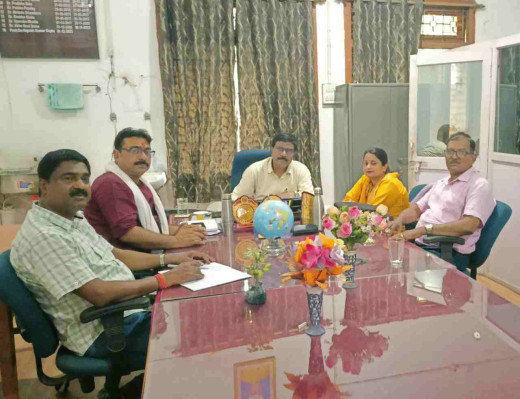 विश्वविद्यालय कुलगीत कमिटी की बैठक आयोजित
