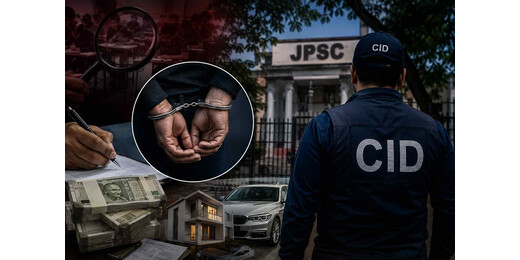 JPSC धांधली मामले में सीआईडी की ताबड़तोड़ कार्यवाही, सरकारी गलियारों में मचा हड़कंप