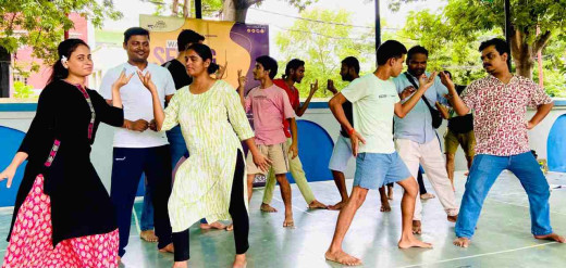 पटना में रंगमंचीय कार्यशाला का दिख रहा है जलवा