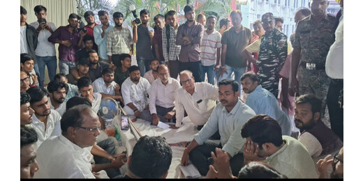 छात्र शक्ति के आगे झुका विवि प्रशासन: 170 घंटे की भूख हड़ताल के बाद 10 सूत्रीय मांगों पर लिखित मुहर