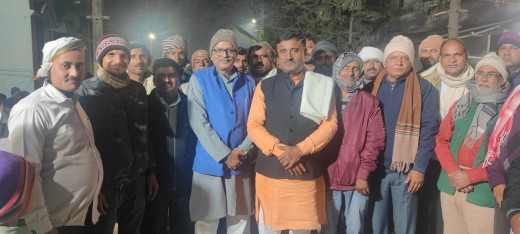 एनडीए कार्यकर्ताओं के सम्मेलन को सफल बनाने के लिए पूर्व मंत्री अजीत कुमार का दौरा