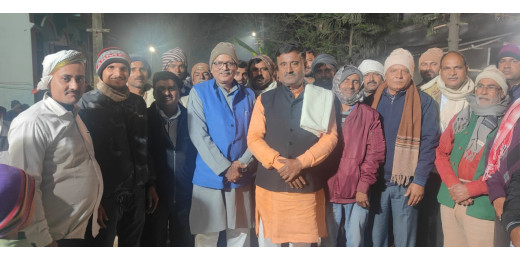 एनडीए कार्यकर्ताओं के सम्मेलन को सफल बनाने के लिए पूर्व मंत्री अजीत कुमार का दौरा