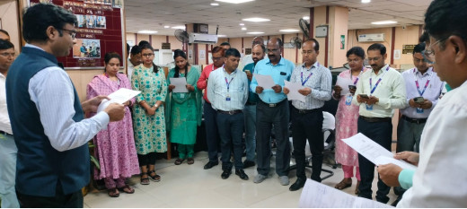 भारतीय स्टेट बैंक प्रशासनिक कार्यालय में सतर्कता जागरूकता सप्ताह की हुई शुरुआत
