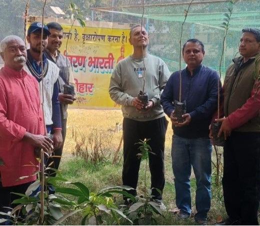 वीर हकीकत राय की पुण्यतिथि पर पर्यावरण भारती ने किया वृक्षारोपण 