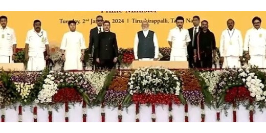 तमिलनाडु : एयरपोर्ट टर्मिनल के उद्घाटन के साथ 20 अन्य परियोजनाओं को हरी झंडी