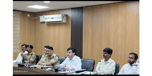 दीपावली और छठ पर्व के सुरक्षित एवं सुचारू आयोजन को लेकर उच्चस्तरीय बैठक