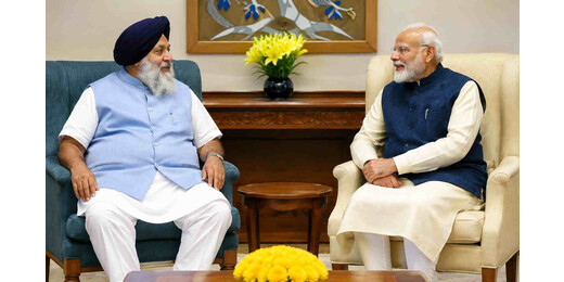 पीएम मोदी-सुखबीर बादल की मुलाकात से पंजाब की राजनीति गरमाई, BJP-SAD गठबंधन की अटकलें तेज