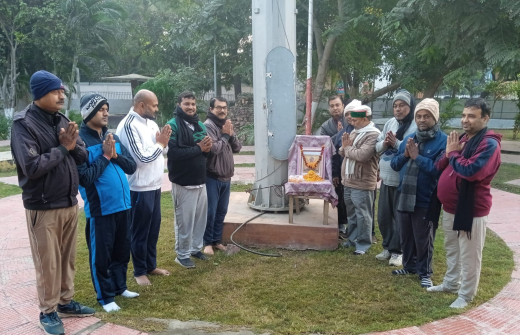 सनातन जागरण मंच ने दिवंगत आचार्य किशोर कुणाल को श्रद्धांजलि की अर्पित 