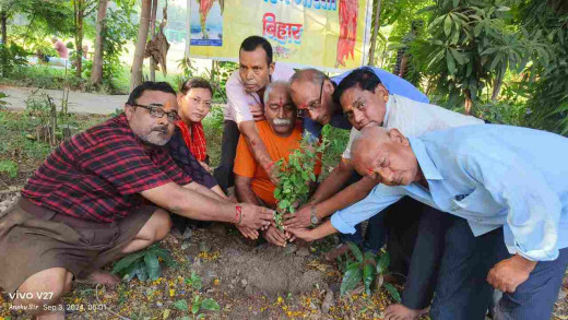 पर्यावरण भारती ने लिया कंक्रीट के जंगल के बीच हरियाली बढ़ाने का संकल्प