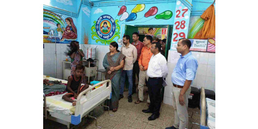 जिप अध्यक्षा व डीडीसी ने किया सदर अस्पताल का निरीक्षण, दुर्दशा पर जताई कड़ी नाराजगी