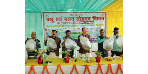 गंगा नदीतंत्र पुर्नस्थापन (रिवर रैचिंग) कार्यक्रम का आयोजन, 3.50 लाख अंगुलिका का संचयन