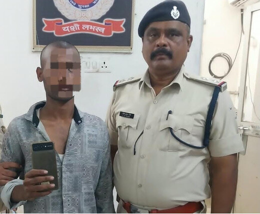 किऊल स्टेशन पर आरपीएफ की कार्रवाई, चोरी के मोबाइल के साथ युवक गिरफ्तार