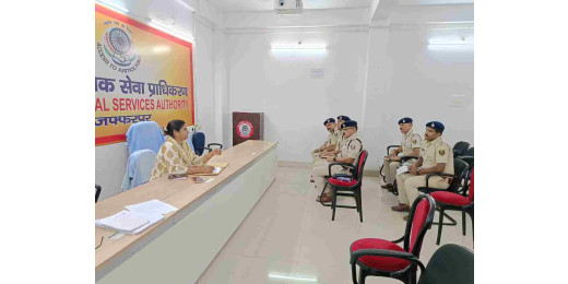 राष्ट्रीय लोक अदालत से संबंधित नोटिस तामिला सुनिश्चित करने हेतु बैठक आयोजित