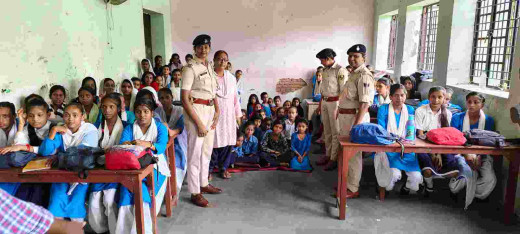 डायट रामबाग में महिला सुरक्षा पर परिचर्चा, मिठनपुरा थाना की टीम ने दिए सुरक्षा के टिप्स