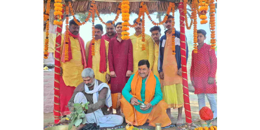 श्री सीताराम अष्टयाम महायज्ञ की भव्य शुरुआत, भक्तिमय हुआ माहौल
