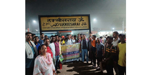42 गौपालक किसान देशी गाय पालन प्रशिक्षण के लिए पटना रवाना