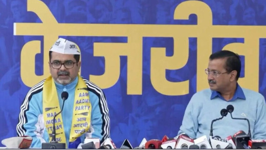 आम आदमी पार्टी में शामिल हुए अवध ओझा, दिल्ली विधानसभा चुनाव में आजमायेंगे अपनी किस्मत