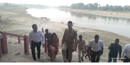 नगर निगम का छठ पर्व के लिए विशेष तैयारी अभियान, सीढ़ीघाट पर व्यवस्थाओं का निरीक्षण