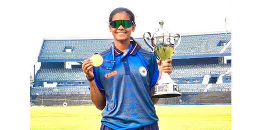 15 साल की अक्षरा गुप्ता ने रचा इतिहास, दो सत्रों में चार आयु-वर्ग टूर्नामेंट खेले