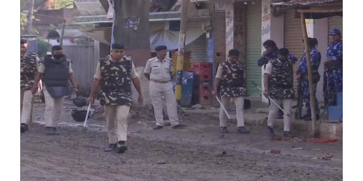 नालंदा सासाराम हिंसा मामले में पुलिस ने 45 लोगों को किया गिरफ्तार