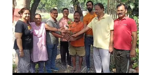 दुर्गा पूजा और बालिका दिवस पर पर्यावरण भारती ने किया वृक्षारोपण, प्रकृति संरक्षण का दिया संदेश