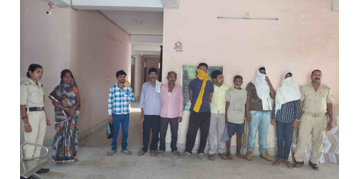 उत्पाद विभाग की सख्ती जारी, नाबालिग सहित नौ लोगों को दबोचा