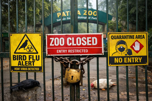 बिहार में H5N1 अलर्ट: राजधानी में व्यापक कार्यवाही के साथ संक्रमित क्षेत्र किया गया घोषित