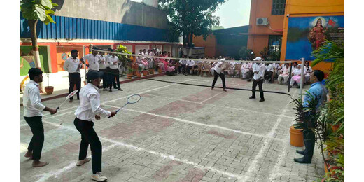 भारती शिक्षक प्रशिक्षण महाविद्यालय में दो दिवसीय खेल प्रतियोगिता शुरू, प्रशिक्षुओं ने लिया हिस्सा