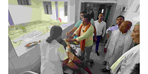 लखीसराय में भीषण सड़क दुर्घटना, भाजपा कार्यकर्ताओं की तत्परता से बचीं 7 जिंदगियाँ