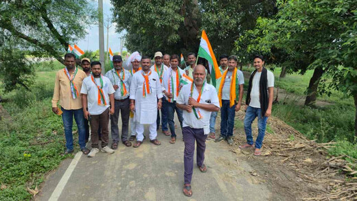 हर घर तिरंगा अभियान को मिला जनसमर्थन, पंचायतों में निकली तिरंगा यात्रा और प्रभात फेरी