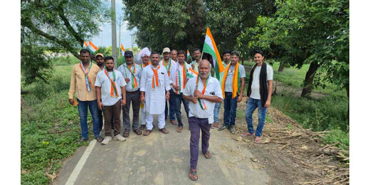 हर घर तिरंगा अभियान को मिला जनसमर्थन, पंचायतों में निकली तिरंगा यात्रा और प्रभात फेरी